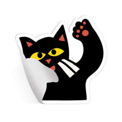 Ikon Avtagbara klistermärken hos StickerApp.